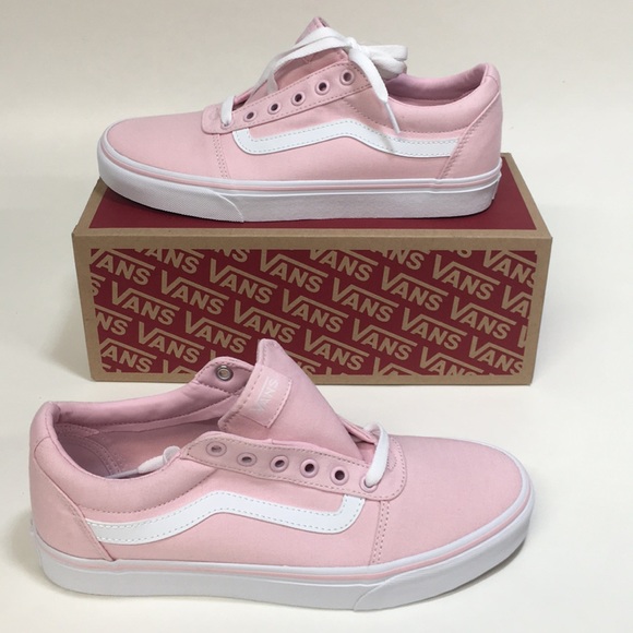 van pink shoes